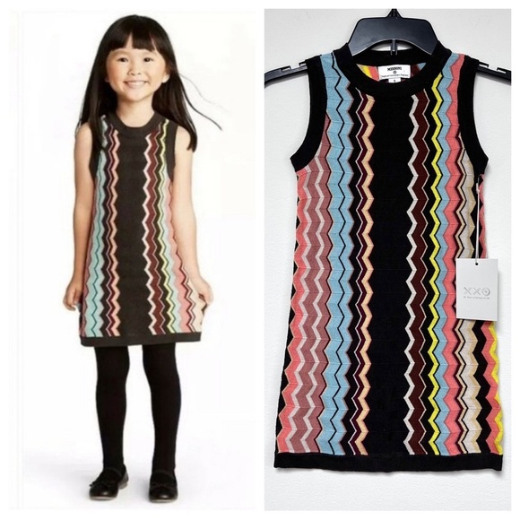 NWT Missoni for Target Zig Zag Chevron Casual Sweater Sweater Dress - Picture 3 of 8